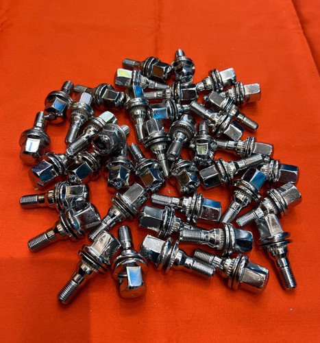 پیچ واشردار کروم